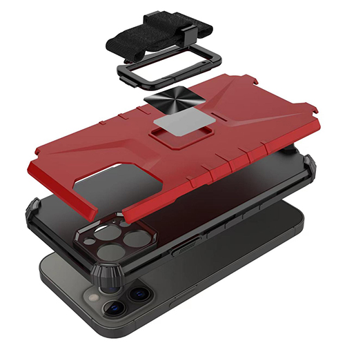 Vier-hoek anti-val selfoon houer