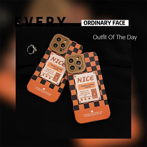 Etiketpatroon telefoonhoes